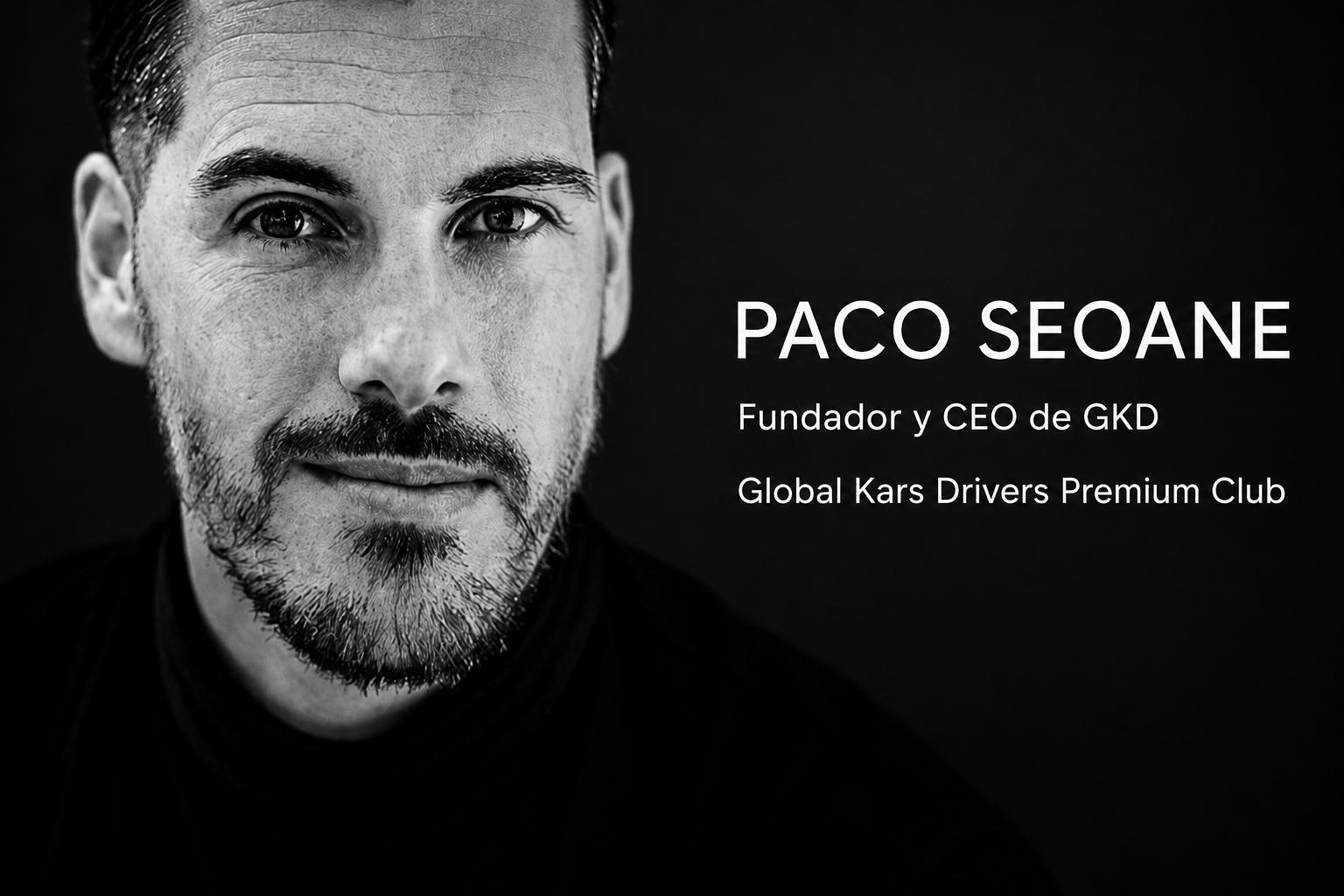 Paco Seoane, fundador y CEO de Global Kars Drivers Premium Club